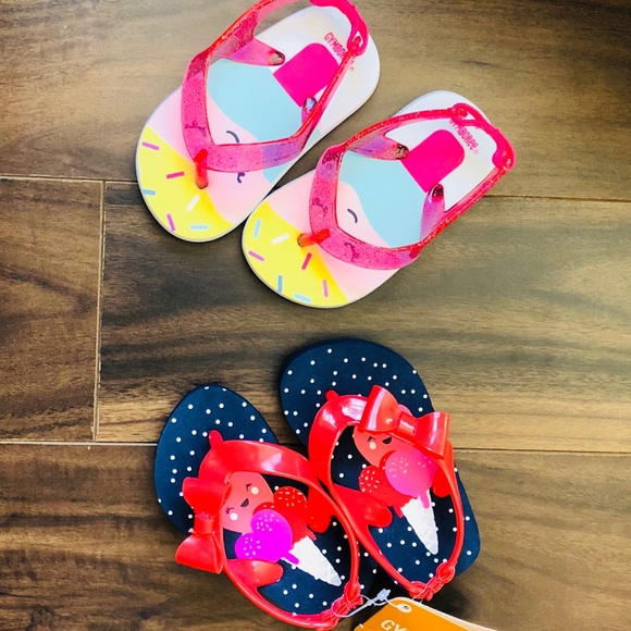 baby girl flip flops